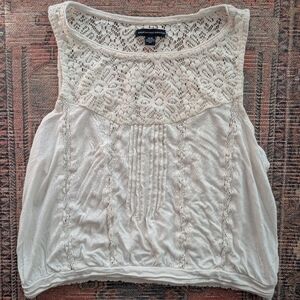 American Eagle Cropped Tank Top